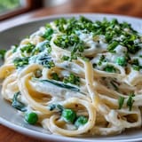 Spring Pasta Lemon Cream Peas