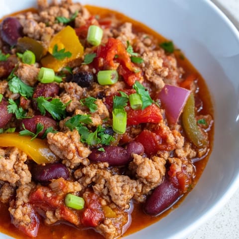 Hearty Turkey Chili Flavor