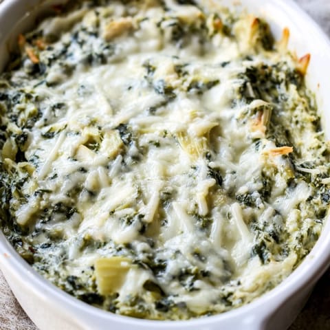 Spinach Artichoke Warm Dip