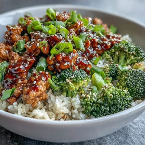 Sweet and Spicy Turkey Bowls