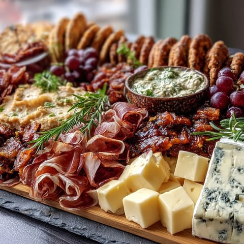 Housewarming Charcuterie Board Dips