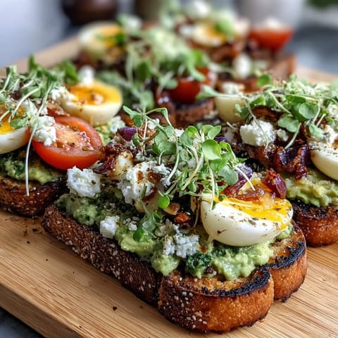 Spring Brunch Avocado Toast