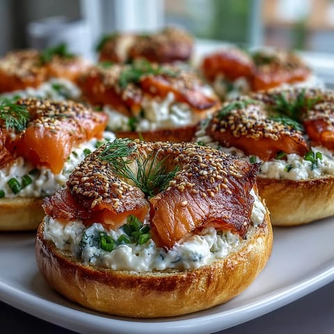 Spring Brunch Smoked Salmon Board