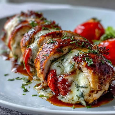 Caprese Stuffed Chicken Breast