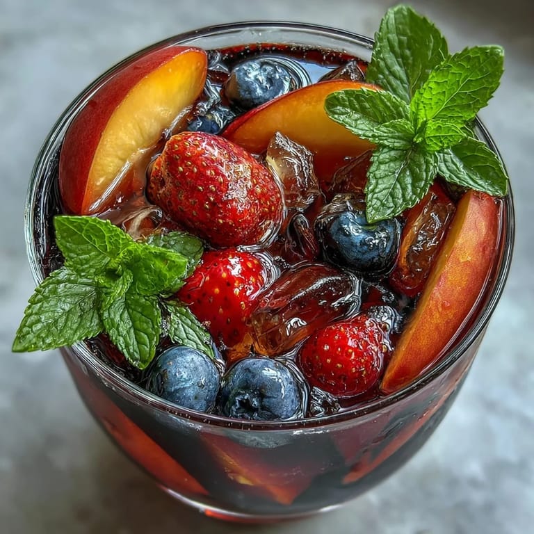Juicy fruit-infused mocktail pitcher ready for a delicious, alcohol-free summer celebration.